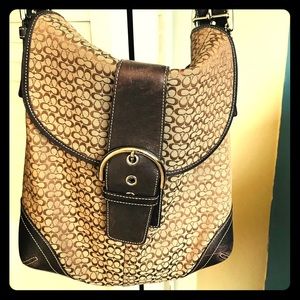 Authentic Coach Large crossbody.